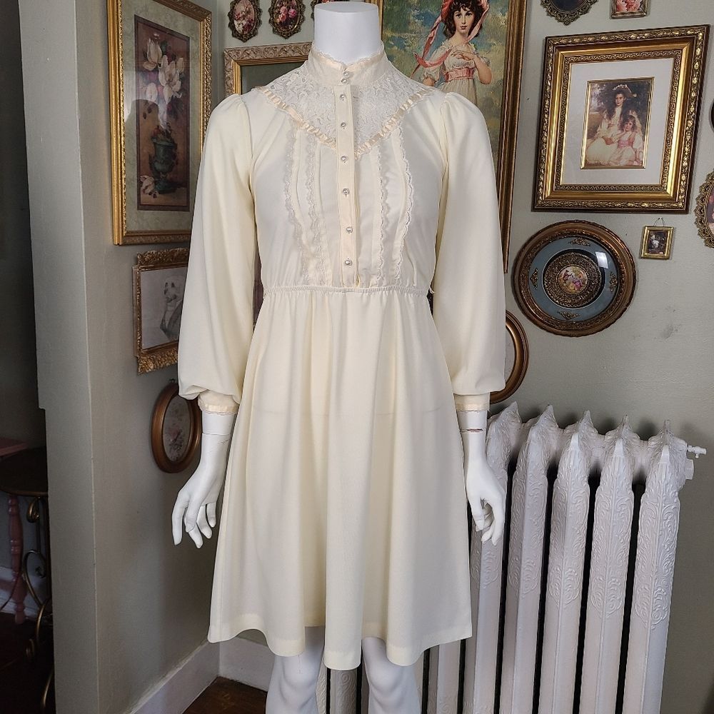 Vintage Cream Dress